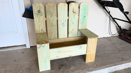 Bench-Styled Planter