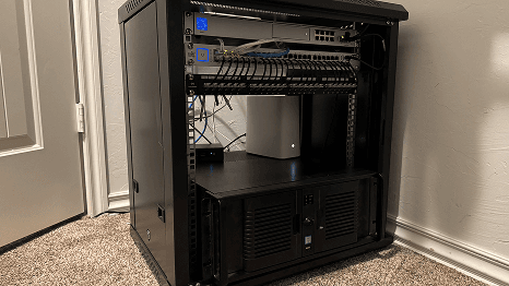 Home Lab Network Rack